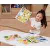 Viga 44702 Drewniane Puzzle na podkładce 7 elementów- farma