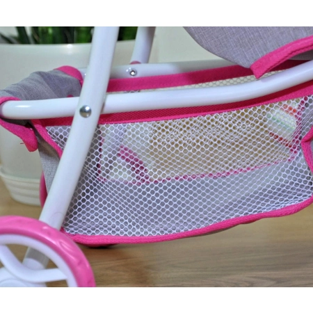 Milly Mally Wózek dla lalek Kate Prestige Pink