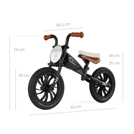 Qplay Rowerek Biegowy Feduro Black