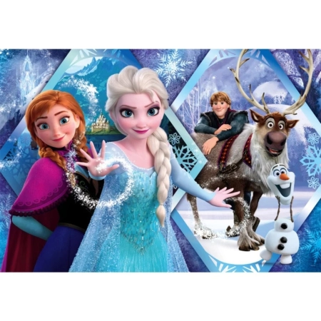 Clementoni 25045 Super Kolor Puzzle 104 Elementy - Frozen