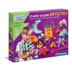 Clementoni Naukowa Zabawa Lab 50069 Stwórz Własne Kryształy