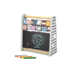 Viga 44086 PolarB Drewniane Liczydło do nauki matematyki 3w1