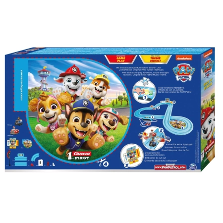 Carrera First 20063058 Paw Patrol- Race 'N' Rescue 3,5m tor samochodowy