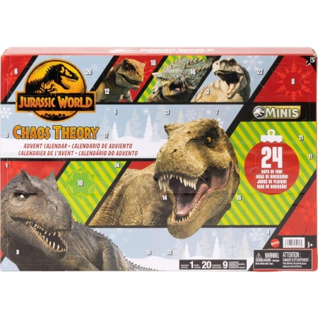 Mattel JBG37 Kalendarz Adwentowy Jurassic World