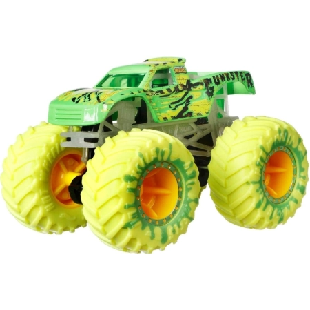 Mattel HCB57 Hot Wheels Monster Trucks Zestaw Świecący w Ciemności