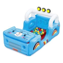 Bestway 93577 Fisher-Price Dmuchany Samochód z piłkami 1.17m x 76cm x 61cm
