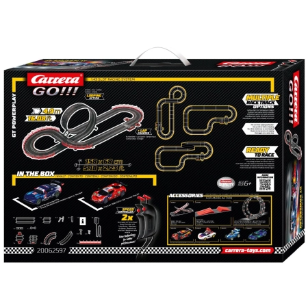Carrera Go 20062597 GT Powerplay 4,9m tor samochodowy