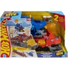 Mattel JBM72 Hot Wheels Transporter Podwójny Smok