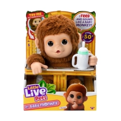 Moose Toys 26558 Little Live Pets Małpka Interaktywna Mango