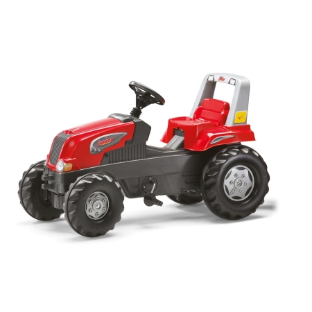 Rolly Toys 800261 Traktor Rolly Junior RT z przyczepą Czerwony