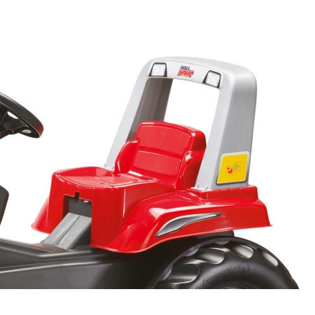 Rolly Toys 800261 Traktor Rolly Junior RT z przyczepą Czerwony