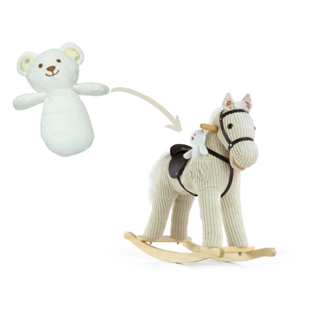 Milly Mally Koń na biegunach pluszowy Pony Luna
