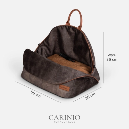 Torba transportowa dla zwierząt Carinio Amis Wood