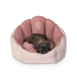 Legowisko dla zwierzątka Carinio Shell Blush M/L