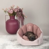 Legowisko dla zwierzątka Carinio Shell Blush M/L