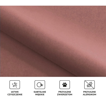 Legowisko dla zwierząt Carinio Shell Blush S/M