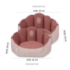Legowisko dla zwierząt Carinio Shell Blush S/M