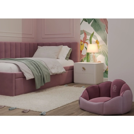 Legowisko dla zwierząt Carinio Shell Blush S/M
