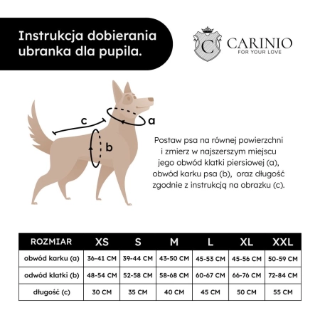 Kurtka dla psa Carinio Alpine Thermo Cloud M