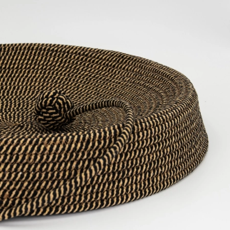 Legowisko dla zwierząt Carinio Nesti Tail Black&Brown L