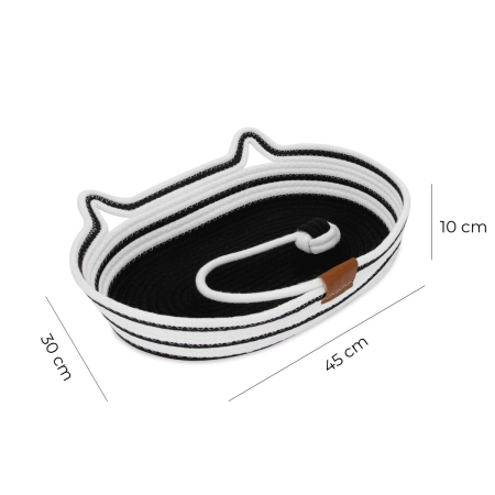 Legowisko dla zwierząt Carinio Coco Black&White S
