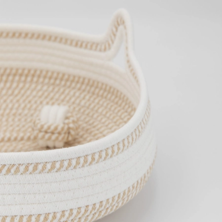 Legowisko dla zwierząt Carinio Playground White Coffee S