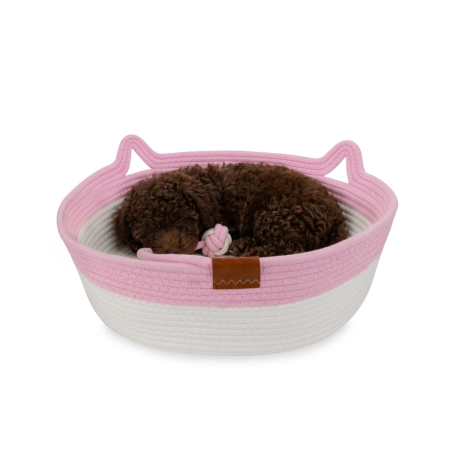 Legowisko dla zwierząt Carinio Tail Play Pink L