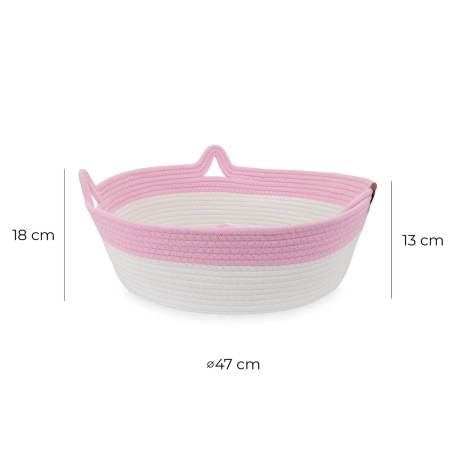 Legowisko dla zwierząt Carinio Tail Play Pink L