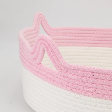 Legowisko dla zwierząt Carinio Tail Play Pink L