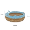 Legowisko dla zwierząt Carinio Tail White&Blue&Sand L