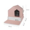 Kuweta dla zwierząt Carinio House Flamingo Pink