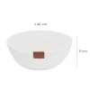 Legowisko dla zwierzątka Carinio Bowl White rozm. L