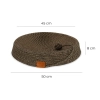 Legowisko dla zwierząt Carinio Nesti Tail Black&Brown L