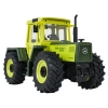 Traktor Zielony 1:24 z Pilotem Mercedes Benz + Żółta Przyczepa