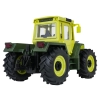 Traktor Zielony 1:24 z Pilotem Mercedes Benz + Żółta Przyczepa