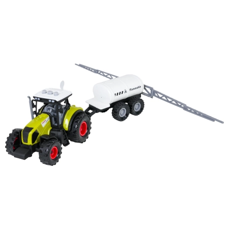 Traktor z Funkcją Świateł i Dźwięku + Naczepy