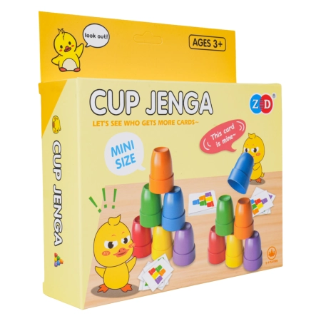 Gra Zręcznościowa MINI Kubeczki + Karty Edycja Kaczuszka