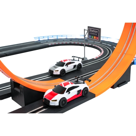 Tor Wyścigowy Samochodowy R/C AUDI 1:43 - 115x54 cm