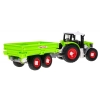 Rozkręcany Traktor z przyczepą dla dzieci 3+ Wkrętarka + Śrubokręt + Spychacz
