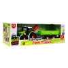 Rozkręcany Traktor z przyczepą dla dzieci 3+ Wkrętarka + Śrubokręt + Spychacz