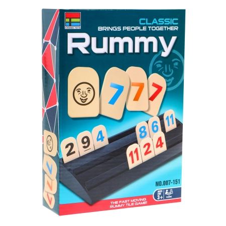 Logiczna gra liczbowa Rummy dla dzieci dorosłych Rodzinna rozrywka + Nauka matematyki