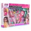 Mega zestaw do stylizacji 3w1 dla dziewczynki – Kolorowe włosy + Manicure + Tatuaże