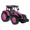 Interaktywny Różowy Traktor dla dzieci 3+ Otwierana maska + Dźwięki + Światła LED