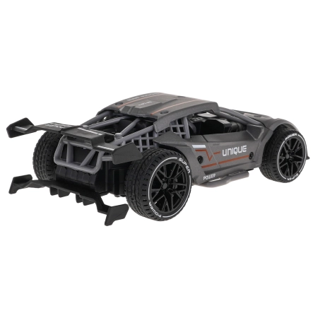 Autko UNIQUE dla dzieci 3+ Model 1:32 + Metalowa Karoseria + Gumowe Koła + Napęd Pull Back + Dźwięki