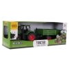 Zielony Traktor z Przyczepą