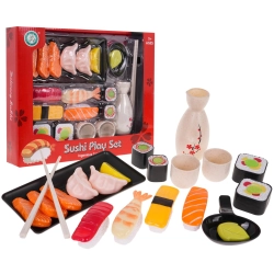 Zabawkowy Zestaw sushi na rzepy dla dzieci 3+ | 22 elementy