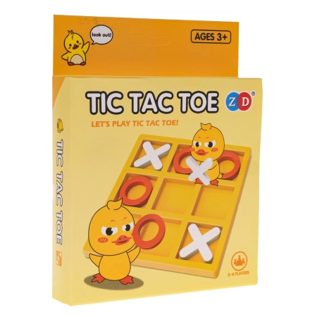 Gra Logiczna Kółko i Krzyżyk MINI  Kaczka