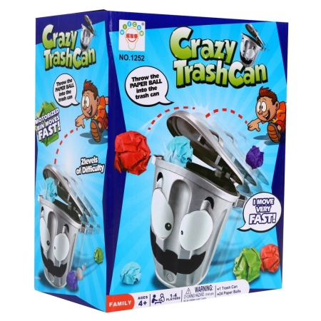 Gra Zwariowany Kosz na Śmieci