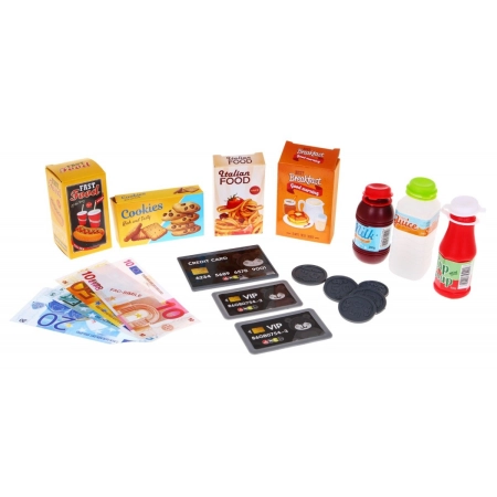 Kasa sklepowa dla dzieci Panel dotykowy Kalkulator Skaner Produkty