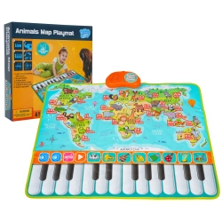 Mata Muzyczna Keyboard Świat Zwierząt